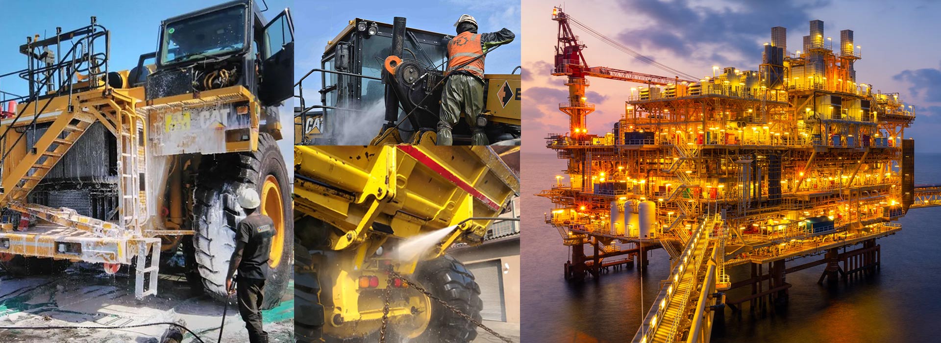 <small>Professionnel</small>Services de nettoyage pétrolier, gazier et minier